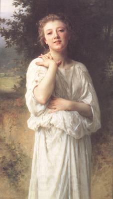 Adolphe William Bouguereau Girl (mk26) Norge oil painting art